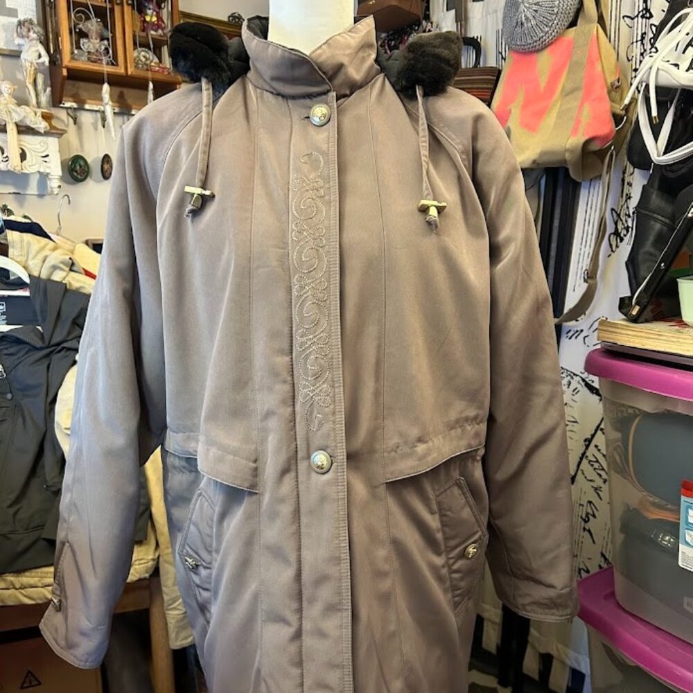 PA ORIGINALS Womens Jacket Light Brown Size Medium